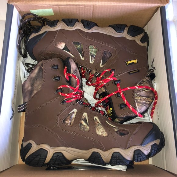 THOROGOOD Hiker Boots  (Brown/Red) - Picture 6 of 10